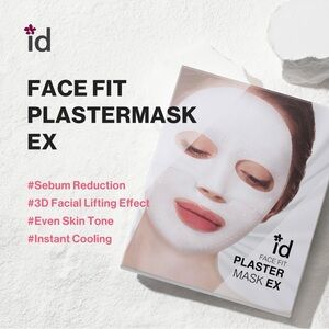 ID PLACOSMETICS Face Fit Plaster Mask EX 1Box (20g x 4ea)